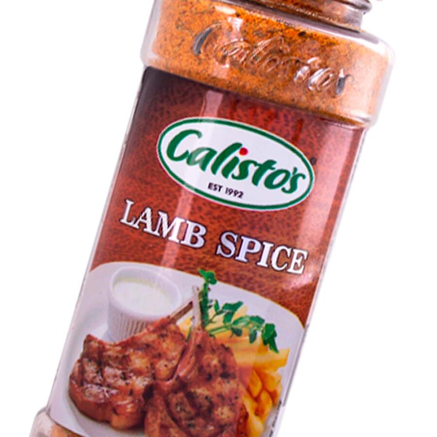 Calisto’s Lamb Spice - lamb spice seasoning blend for roasts, chops, and grilling. Close up.