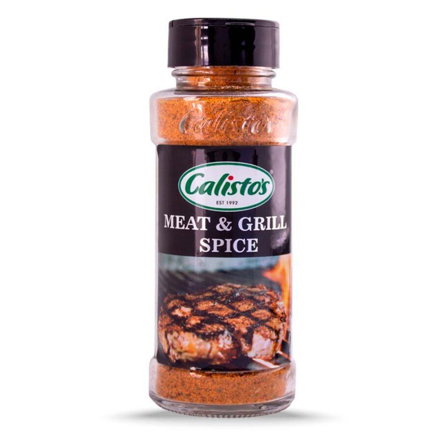 Calisto’s Meat & Grill Spice - all-purpose seasoning for meat, steak, and braai.
