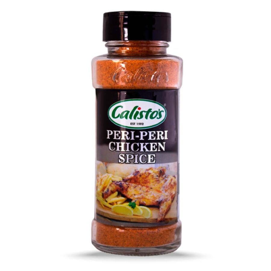 Calisto’s Peri-Peri Chicken Spice - spicy peri-peri seasoning blend for grilling and roasting chicken.